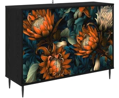 Kabalas LOCHEM Juodojo ąžuolo 102 x 33 x 76 cm Apdirbta mediena