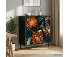Kabalas LOCHEM Juodojo ąžuolo 69 x 33 x 76 cm Apdirbta mediena