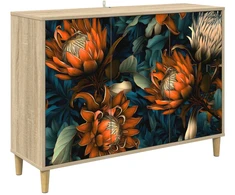 Kabalas LOCHEM Sonoma ąžuolo 102 x 33 x 75 cm Apdirbta mediena