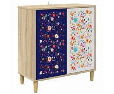 Kabalas MAINZ Sonoma ąžuolo 69 x 33 x 75 cm Apdirbta mediena