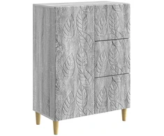 Kabalas Pilka Sonoma 66 x 34,5 x 90 cm Apdirbta mediena