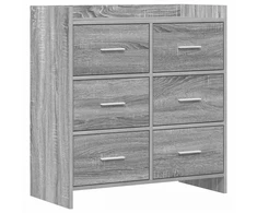 Kabalas Pilka Sonoma 75 x 33 x 80 cm Apdirbta mediena
