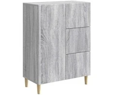 Kabalas Pilka sonoma ąžuolo 66 x 34,5 x 90 cm Apdirbta mediena