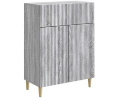 Kabalas Pilka sonoma ąžuolo 66 x 34,5 x 90 cm Apdirbta mediena