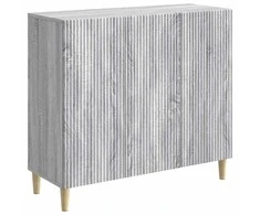 Kabalas Pilka sonoma ąžuolo 89 x 34,5 x 80 cm Apdirbta mediena