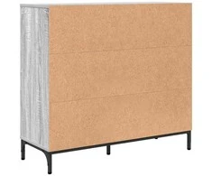 Kabalas Pilkas Sonoma 89,5 x 33 x 82 cm Apdirbta mediena