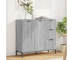 Kabalas Pilkas Sonoma 89,5 x 33 x 82 cm Apdirbta mediena