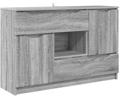 Kabalas Pilkas Sonoma 100 x 30 x 65,6 Apdirbta mediena