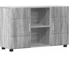 Kabalas su lentyna FLORIN Pilkas Sonoma 88,5 x 30,5 x 55,5 cm