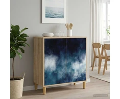 Kabalas RAALTE Sonoma ąžuolo 69 x 33 x 75 cm Apdirbta mediena
