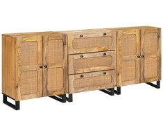 Kabalas 3 pcs Ruda 180 x 33 x 75 cm Kietas mango medis