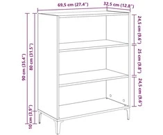 Kabalas Senas medis 69,5 x 32,5 x 90 cm Apdirbta mediena