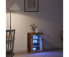 LED Bufetas Senas medis 41 x 37 x 67 cm Apdirbta mediena
