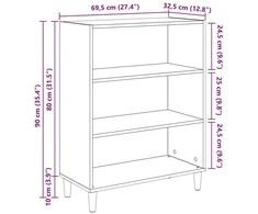 Kabalas Senas medis 69,5 x 32,5 x 90 cm Apdirbta mediena