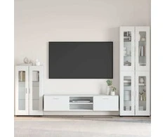 Kabalas FLORIN Balta 55,5 x 29 x 100 cm Apdirbta mediena