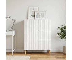 Kabalas Balta 66 x 34,5 x 90 cm Apdirbta mediena