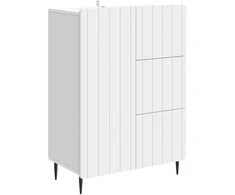 Kabalas su stalčių Balta 66 x 34,5 x 91,5 cm Apdirbta mediena
