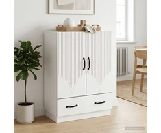 Kabalas Balta 66 x 34,5 x 92 cm Apdirbta mediena