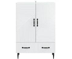 Kabalas Balta 66 x 34,5 x 95 cm Apdirbta mediena