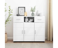 Medinė spinta Balta 88,5 x 30,5 x 73 cm Apdirbta mediena