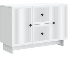 Kabalas su stalčių Balta 89 x 34,5 x 60 cm Apdirbta mediena