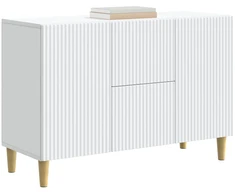 Kabalas su stalčių Balta 89 x 34,5 x 60 cm Apdirbta mediena