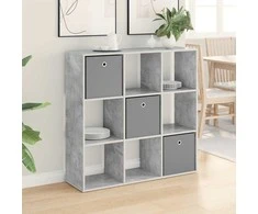 Kabalas su stalčių Betono pilka 102 x 31 x 99,5 cm