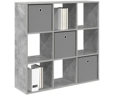Kabalas su stalčių Betono pilka 102 x 31 x 99,5 cm