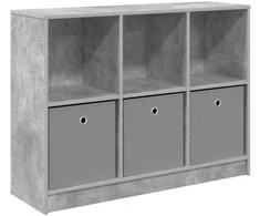 Kabalas su stalčių Betono pilka 102 x 32 x 73,5 cm