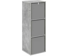 Kabalas su stalčių Betono pilka 35 x 32 x 99,5 cm