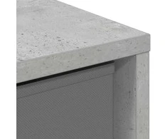 Kabalas su stalčių Betono pilka 35 x 32 x 99,5 cm