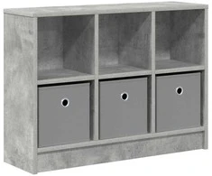 Kabalas su stalčių Betono pilka 73,5 x 22,5 x 53,5 cm