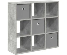 Kabalas su stalčių Betono pilka 73,5 x 24 x 69,5 cm