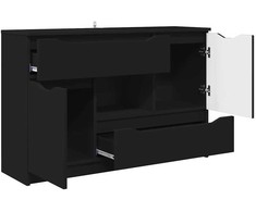 Kabalas Juoda 100 x 30 x 65,6 Apdirbta mediena