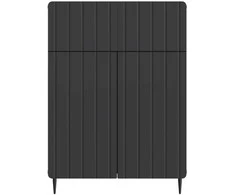 Kabalas Juoda 66 x 34,5 x 92 cm Apdirbta mediena