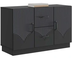 Kabalas su stalčių Juoda 89 x 34,5 x 57 cm Apdirbta mediena