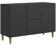 Kabalas su stalčių Juoda 89 x 34,5 x 60 cm Apdirbta mediena