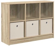 Kabalas su stalčių Sonoma ąžuolas 88,5 x 27,5 x 63,5 cm