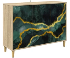Kabalas WIJHE Sonoma ąžuolo 102 x 33 x 75 cm Apdirbta mediena