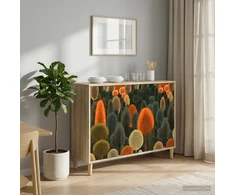 Kabalas ZAANDAM Sonoma ąžuolo 102 x 33 x 75 cm Apdirbta mediena