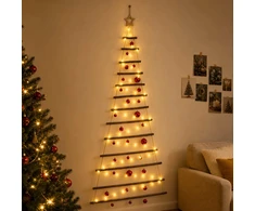 Kabančios Kalėdų eglutės su žaisliukais 180 cm 100 LED
