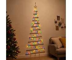 Kabančios Kalėdų eglutės su žaisliukais 180 cm 100 LED