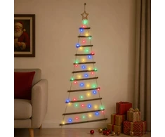 Kabantis Kalėdų medis 150 cm 80 LED Įvairių spalvų