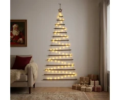 Kabantis Kalėdų medis 210 cm 130 LED Šilta balta
