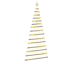 Kabantis Kalėdų medis 210 cm 130 LED Šilta balta