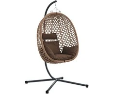 Kabantis kiaušinis Kavos 104 x 100 x 191 cm poliratanas