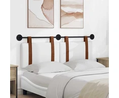 Kabantysis galvūgalis Baltas 150 x 55 x 5 cm Antikinis PU