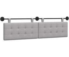Kabantysis galvūgalis Debesų pilka 190 x 55 x 5 cm audinys