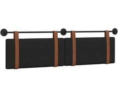 Kabantysis galvūgalis Juodas 190 x 55 x 5 cm Antikinis PU