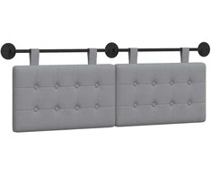 Kabantysis galvūgalis Šviesiai pilka 150 x 55 x 5 cm audinys